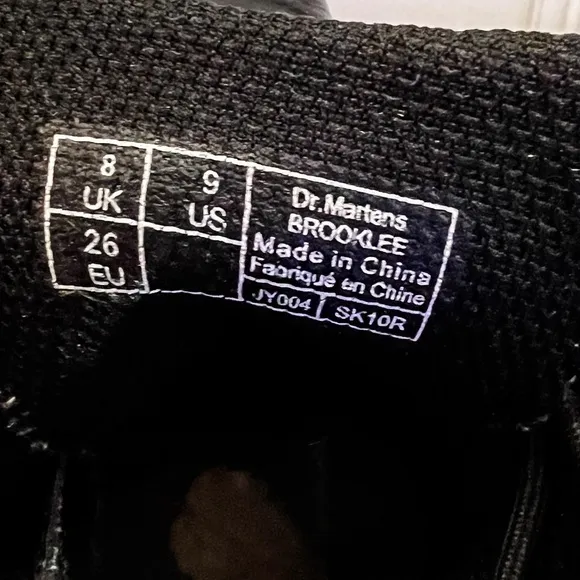 Doc Martens classic black boots