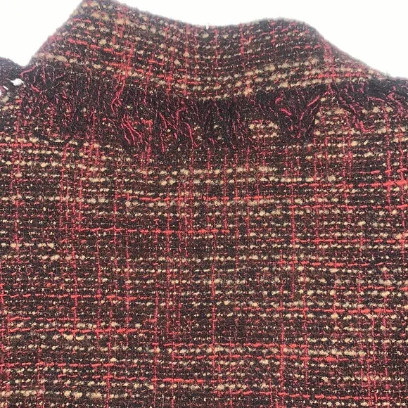 Dolce Gabbana tweed alpaca wool velvet knitted blazer jacket rare
