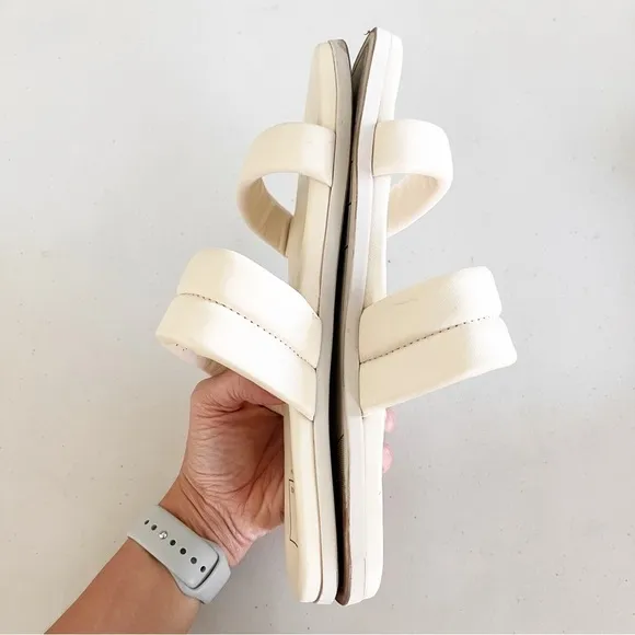 Dolce Vita Adore Sandals in Ivory Leather