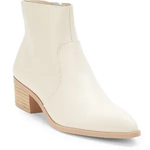 Dolce‎ Vita Azyan Ivory Leather Ankle Boots 9.5