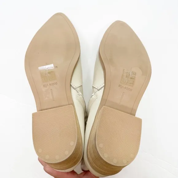 Dolce‎ Vita Azyan Ivory Leather Ankle Boots 9.5