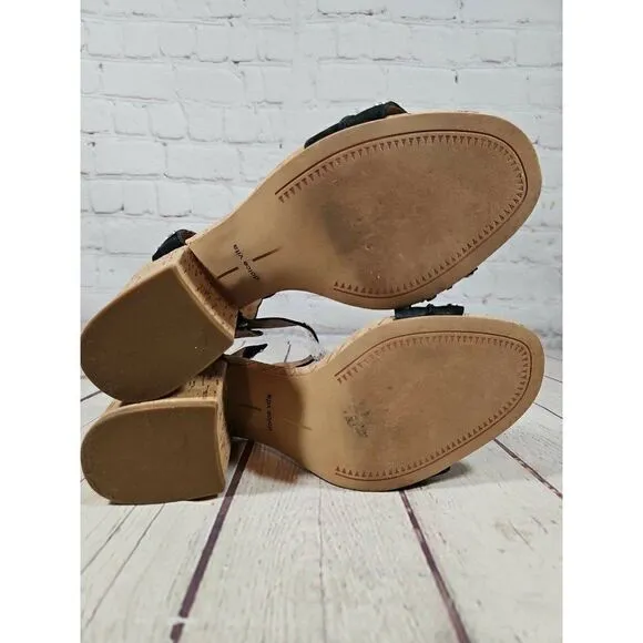 ☆Dolce Vita Essie Heeled Studded Sandals Women's Size 9.5