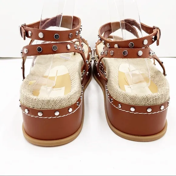 🆕{Dolce Vita} Leather Studded Platform Sandals