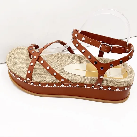 🆕{Dolce Vita} Leather Studded Platform Sandals