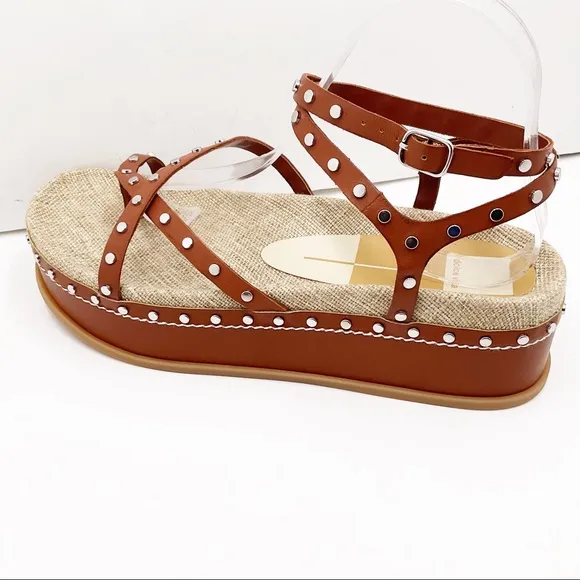 🆕{Dolce Vita} Leather Studded Platform Sandals