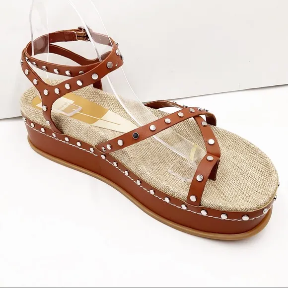 🆕{Dolce Vita} Leather Studded Platform Sandals