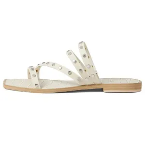 Dolce Vita Sandals Ibbie Ivory Studded Flats