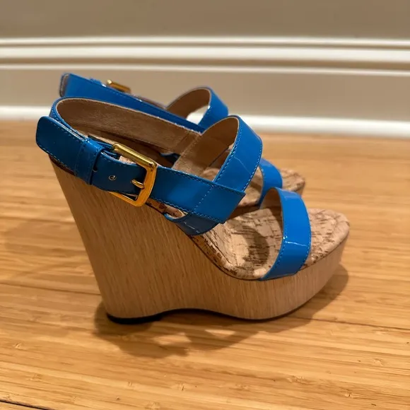 Dolce&amp; Gabbana Slingback Sandals Blue Size 6/ EU 36