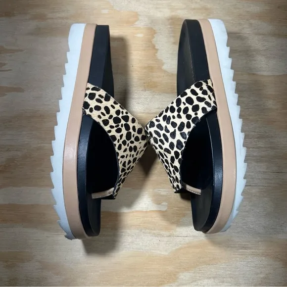 Donald J. Pliner Leopard Print Sandals Women’s Size 9