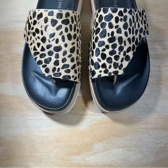 Donald J. Pliner Leopard Print Sandals Women’s Size 9