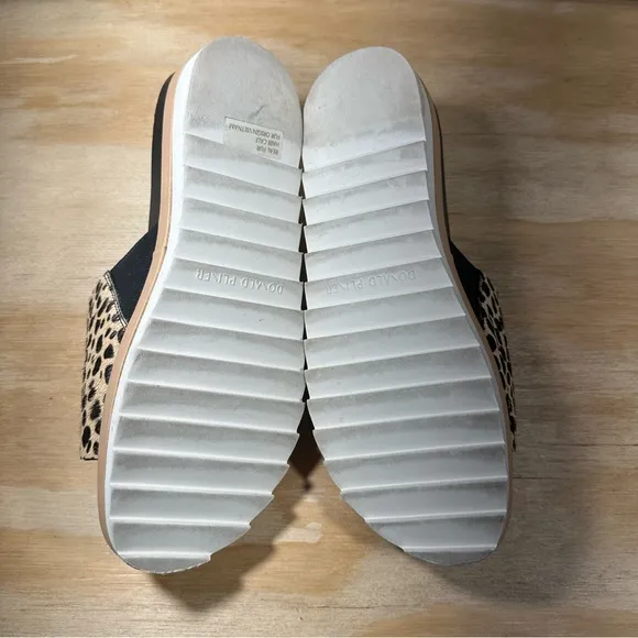 Donald J. Pliner Leopard Print Sandals Women’s Size 9