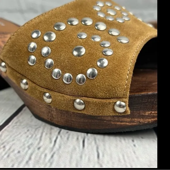 Donald J. Pliner Suede Studded Women's Sandals