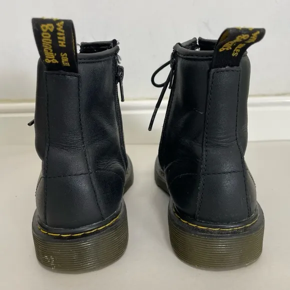 Dr  Martens 1460 J Black Boots Size