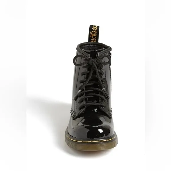 Dr. Martens Black Parent Leather Boots 7
