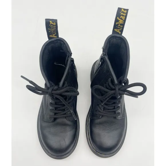 Dr. Martens Boots Leather Classic Black Size 12