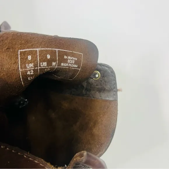 Dr. Martens Brown Leather Classic Chukka Boots 9M