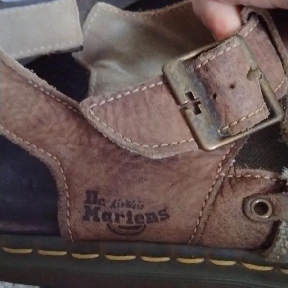 Dr. Martens Brown Leather Sandals