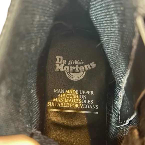 Dr. Martens Jadon II Mono Black Vegan Leather Platform Chunky Combat Boots