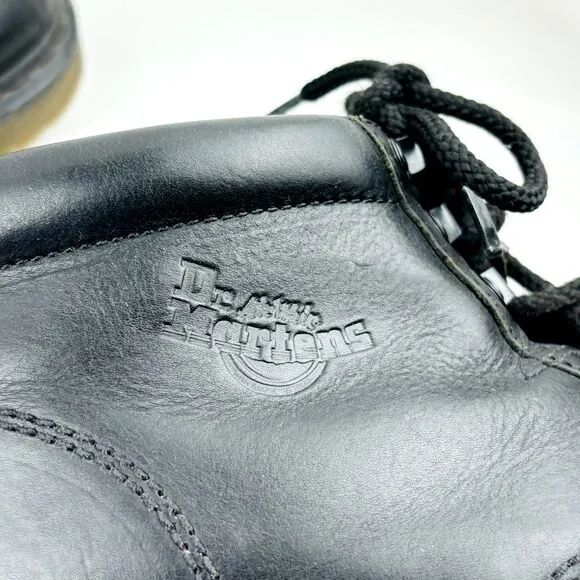 Dr. Martens‎ Lace Up Ankle Chukka Boots Mens 13 Black Leather Chunky 8287 China