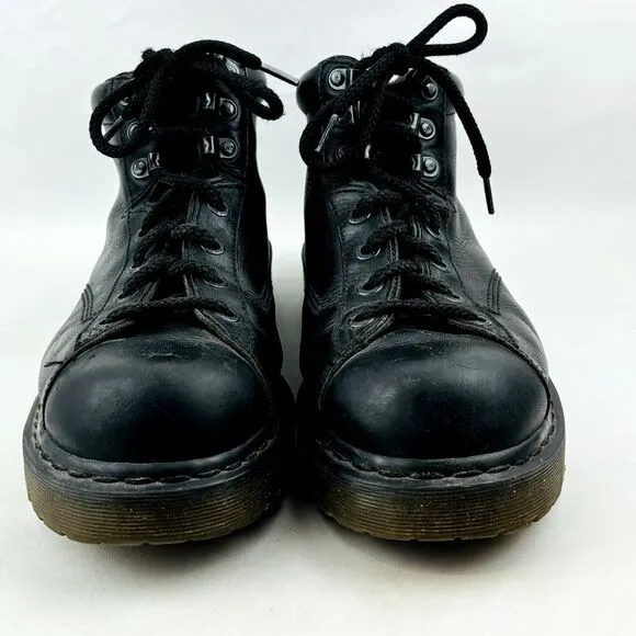 Dr. Martens‎ Lace Up Ankle Chukka Boots Mens 13 Black Leather Chunky 8287 China