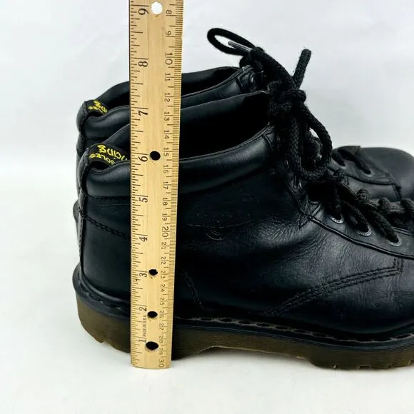 Dr. Martens‎ Lace Up Ankle Chukka Boots Mens 13 Black Leather Chunky 8287 China