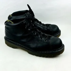 Dr. Martens‎ Lace Up Ankle Chukka Boots Mens 13 Black Leather Chunky 8287 China