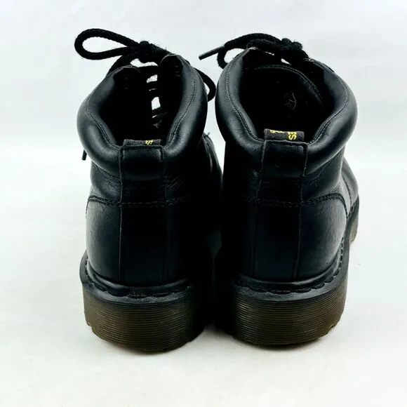 Dr. Martens‎ Lace Up Ankle Chukka Boots Mens 13 Black Leather Chunky 8287 China