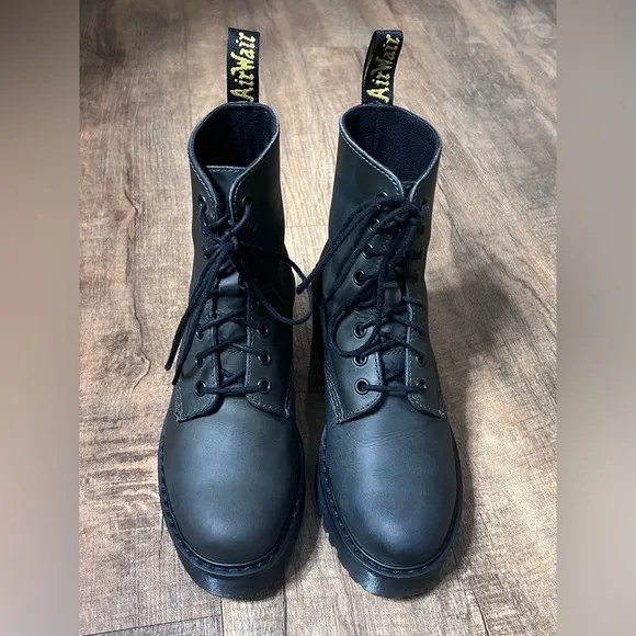 Dr. Martens Shriver Hi Moldova Slate Boots