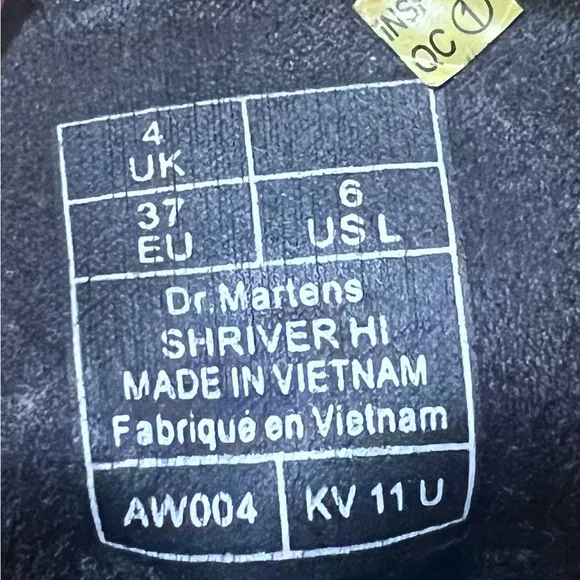 Dr. Martens Shriver Hi Moldova Slate Boots