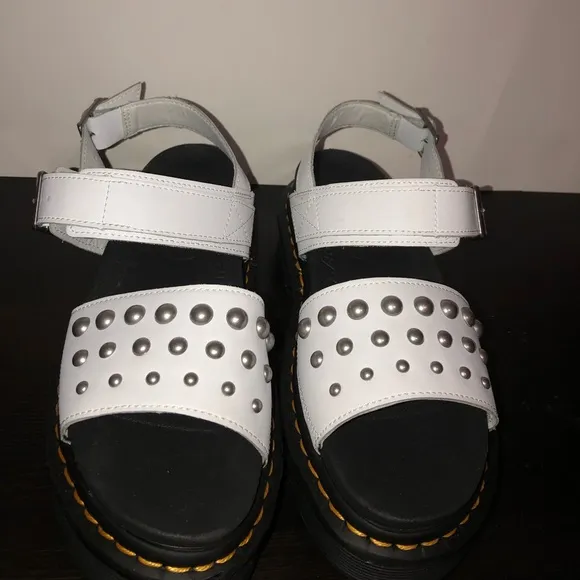 Dr Martens Voss leather studded sandals