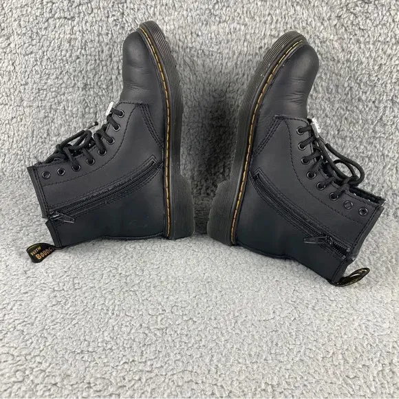 DR MARTENS X KEITH HARING 1460Y BOOTS TODDLER SIZE 2 KIDS‎ LEATHER LACE UP PRINT