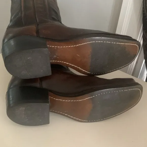 DURANGO Brown Western Boots Size 8D