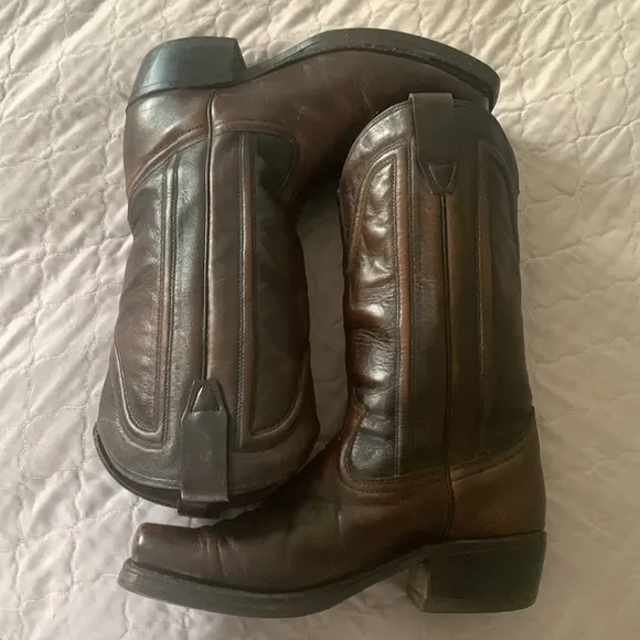 DURANGO Brown Western Boots Size 8D
