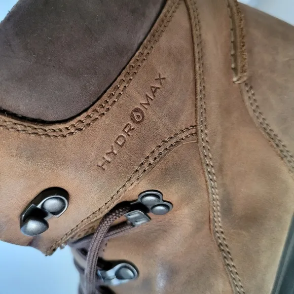 ECCO HydoMax Vegetable Tanned Hiking Boots Mens Sz 13