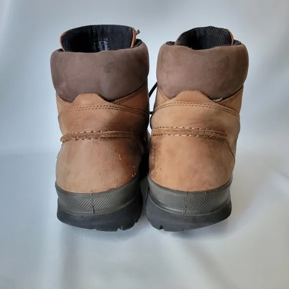 ECCO HydoMax Vegetable Tanned Hiking Boots Mens Sz 13