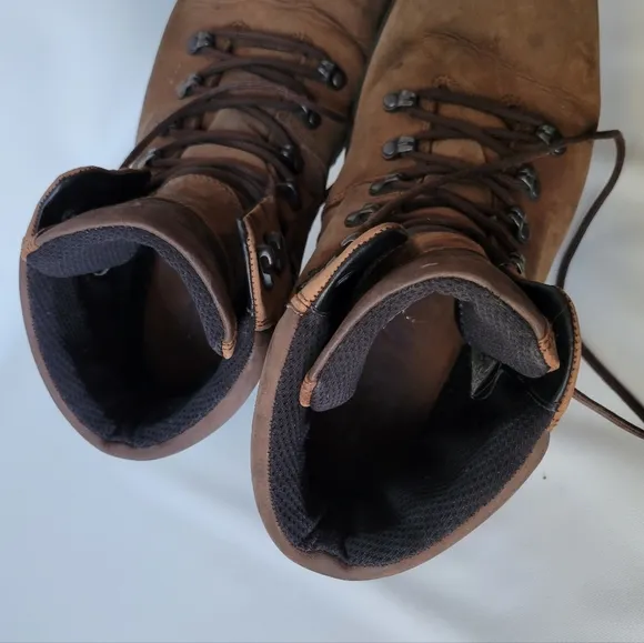 ECCO HydoMax Vegetable Tanned Hiking Boots Mens Sz 13
