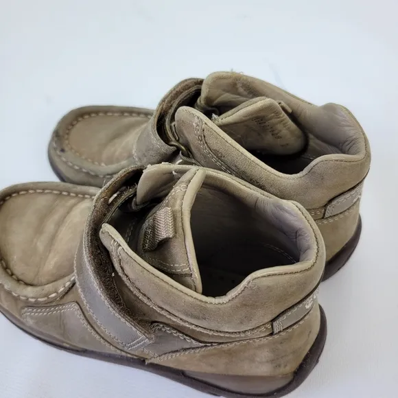 ECCO Leather Boots Boy Sz 28/10.5/11