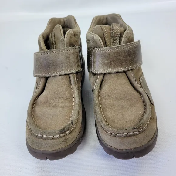 ECCO Leather Boots Boy Sz 28/10.5/11