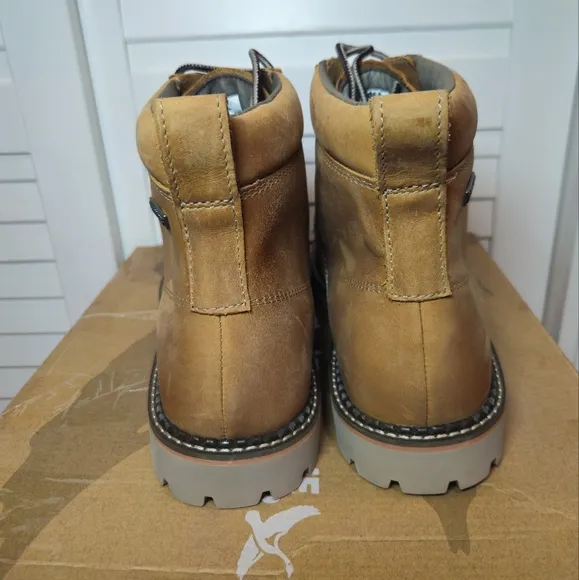 Eddie Bauer Severson Moc Toe Boots Waterproof Wheat Tan 4041 Men’s Size 11