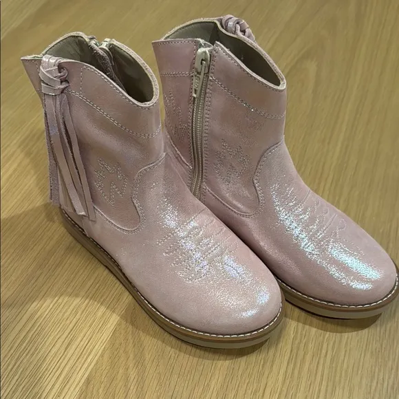Elephantito pink Hannah suede boots