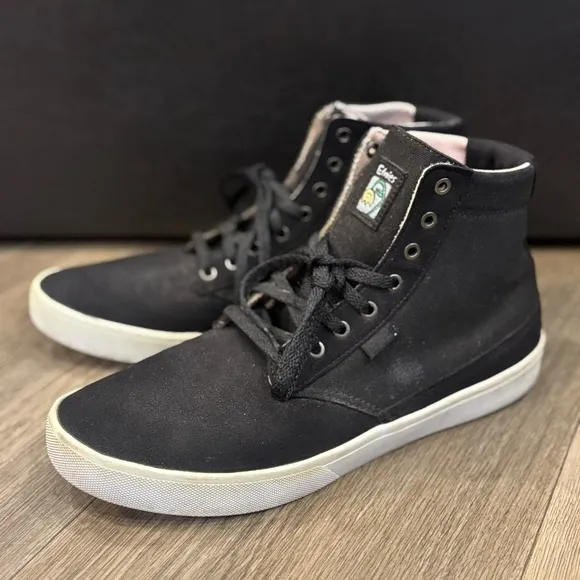 Etnies Jameson HT Black High-Top Canvas Skate Sneakers