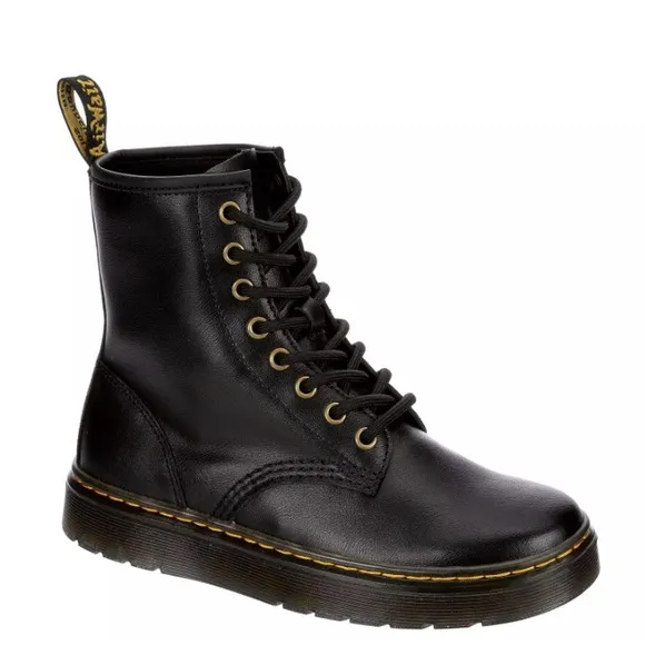 EUC Dr. Martens 1460 Black Zavala Combat Boots EU37/US W6/US M5