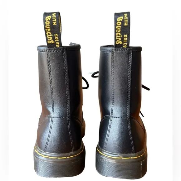 EUC Dr. Martens 1460 Black Zavala Combat Boots EU37/US W6/US M5