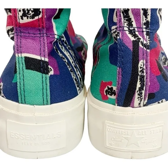 Fear of God Essentials Converse High Top Sneakers Size 9