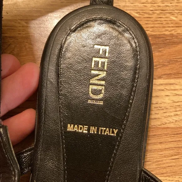FENDI Diana Gladiator Sandals