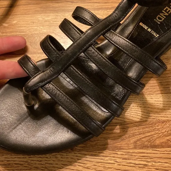 FENDI Diana Gladiator Sandals