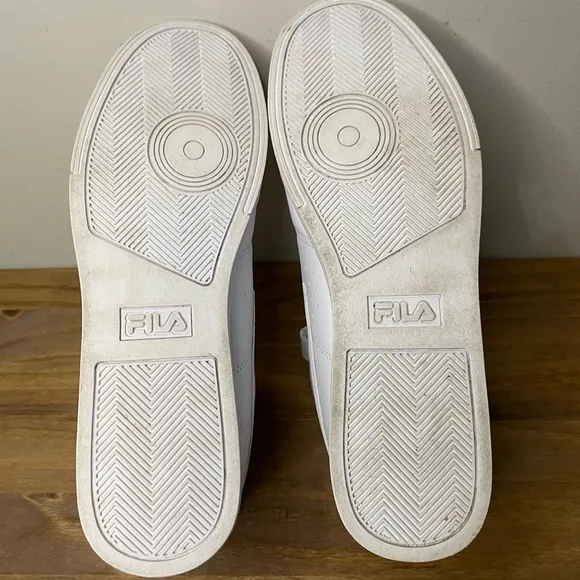 Fila Vulc 13 Men’s White Hi-Top Lace Up Basketball Shoes Sneakers Size:11