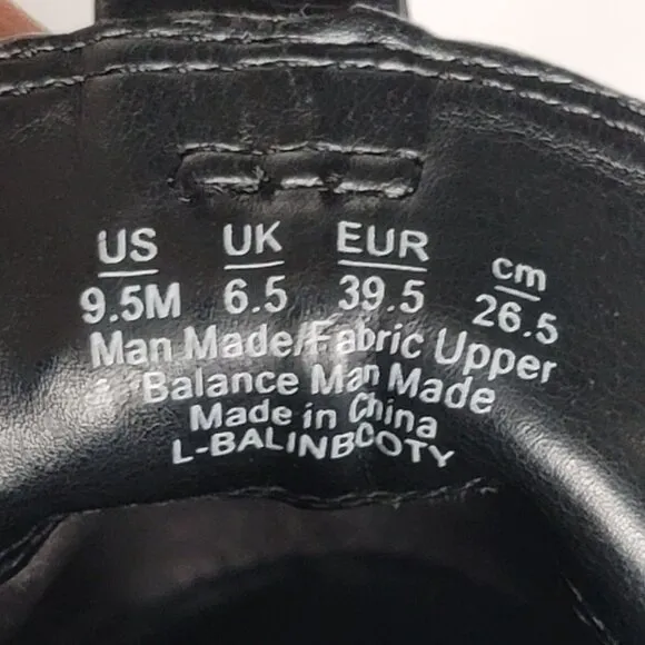 Franco Sarto L-BALINBOOTY Leather Patent Ankle Chelsea Boots. Size 9.5M