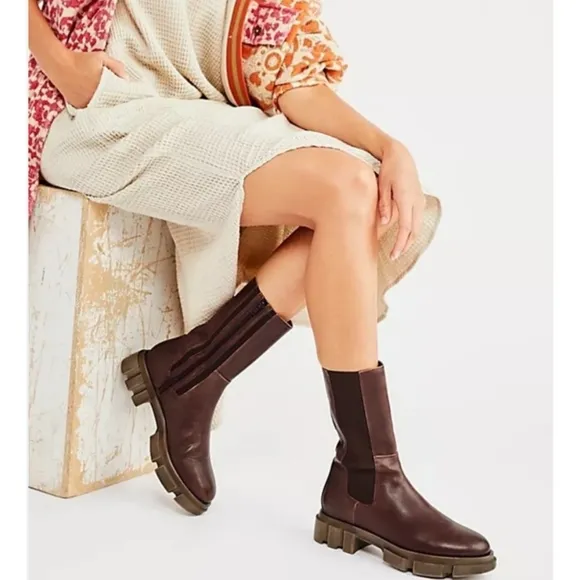 Free People × Brooks Chelsea Boots