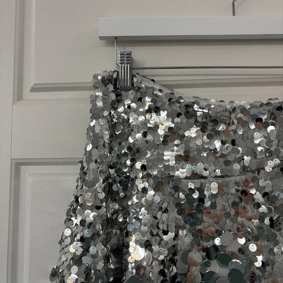 Free People Can't Get Enough Sequin Skirt
